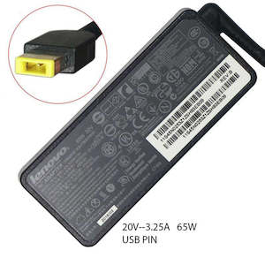 Lenovo Genuine OEM Laptop Charger 20v 3.25a 65W Slim Tip Power Adaptor