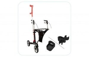 Crutch holder