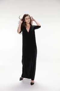 Clothing manufacturing - womens and girls: Mimi Dress - Noir