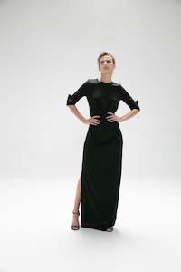 Clothing manufacturing - womens and girls: Romi Dress - Noir