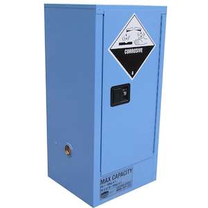 60L Corrosive Substance Cabinet, 1 Door, 2 Shelves