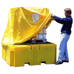 Ultra Pull Over Cover For IBC Spill Pallet Plus