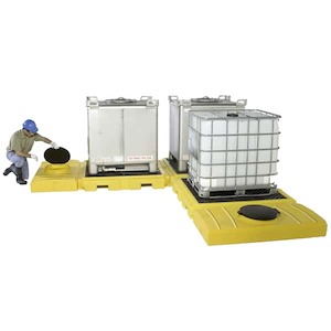 Ultra Three Deck Modular IBC System (3 Pallets + 2 Tanks)