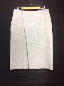 Grey Wool Skirt - Witchery NZ Autumn R E K I N D L E