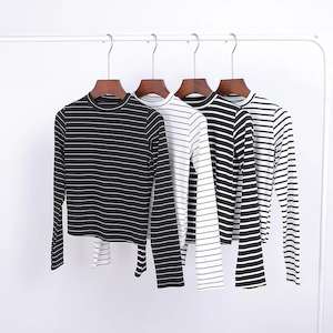 Stripy Longsleeve Top NZ Autumn R E K I N D L E