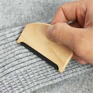 Clothing: Wooden Style Lint Remover NZ Men's Accessories R E K I N D L E