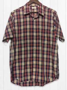 Clothing: Red Check Shirt - Elwood NZ Men's R E K I N D L E