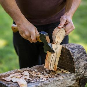 Complete spoon carving (Rīkona)