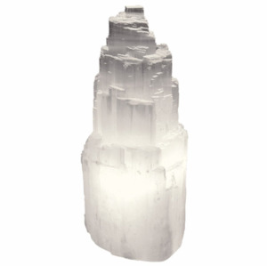 SELENITE - LAMP 30cm