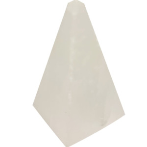 SELENITE - Pyramid 10cm