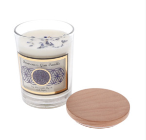 GEMSTONE CANDLE - Awareness Lapis