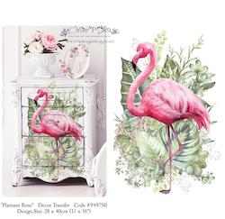 Flamant Rose Transfer