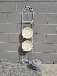 White Wall Plate Hanger