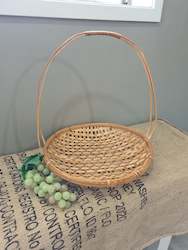 Round Cane Basket