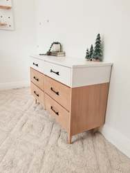 Sleek Rimu Lowboy