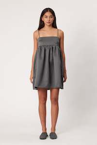 Sydney Mini Dress - Smoke