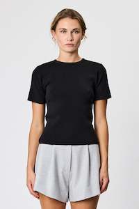 Womenswear: EMILEE T SHIRT - BLACK