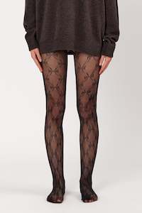 Womenswear: ZURI STOCKINGS - BLACK