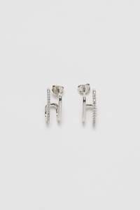 Capri Earrings - Silver