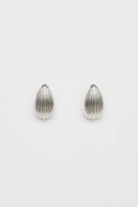 OCEAN'S EDGE EARRINGS - SILVER