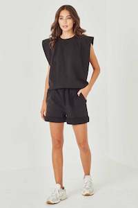 JAIMIE SHORTS  - BLACK