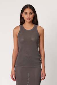 Womenswear: PALMA TANK - SMOKE