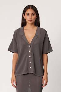 Womenswear: AMALFI SHIRT - SMOKE