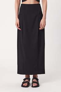 Harlow Maxi Skirt - Black