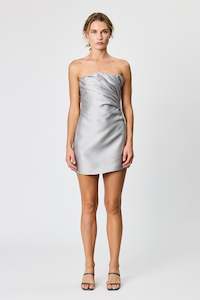 Womenswear: EVERLEY MINI DRESS - ASH