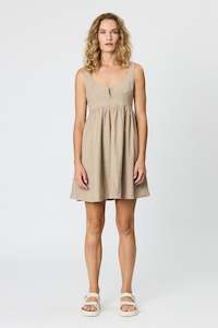 Womenswear: MILA MINI DRESS - OAT