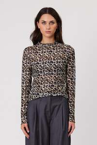 Brydie Top - Leopard