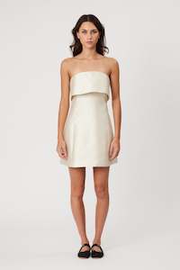 Womenswear: ALEXA MINI DRESS - BONE