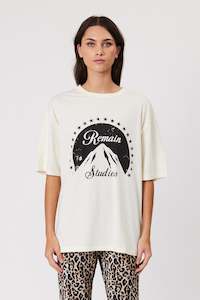 Womenswear: REMAIN STUDIOS TEE - BONE