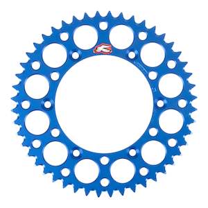 Renthal Sprocket Rear Blue 48T Alloy 7075 T6 Grooved