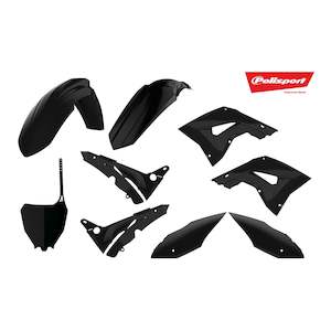 Polisport MX Restyling Kit Honda CR125/250 '02-'07 - Black