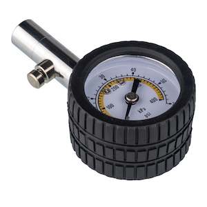 Motorcycle or scooter: Rocky Creek Motopressor Dial Tyre Gauge