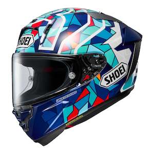 Motorcycle or scooter: Shoei X-SPR Pro Helmet - Marquez Barcelona TC10