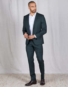 Menswear: Cooper Dark Green Suit