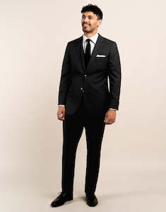 Menswear: Cooper Jet Black Suit