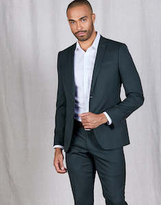 Menswear: Cooper Dark Green Suit Jacket