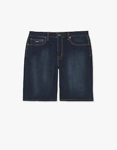 R.M. Williams Nicholson Indigo Stretch Denim Shorts