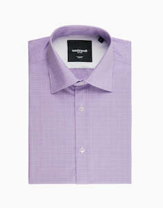 London Lilac Gingham Check Shirt