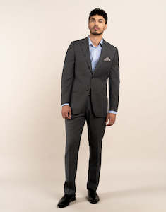 Cooper Grey Sharkskin Two Trouser Suit