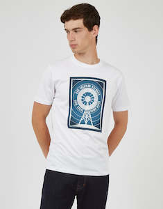 Menswear: Ben Sherman Radio Tower Tee White