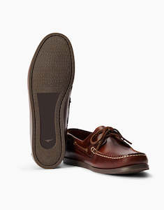 Menswear: R.M.Williams Islet Mid Brown Unlined Moccasin