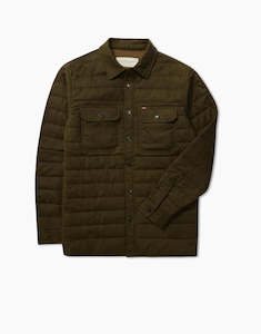 R.M.Williams Stormbreaker Olive Utility Overshirt