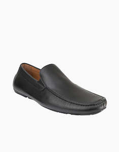 Menswear: Florsheim Black Classic Venetian Styled Driving Shoe