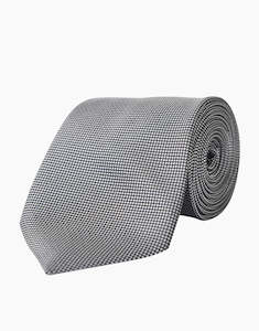 Grey Texture Tie