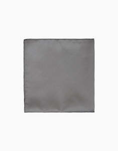 Grey Texture Pocket Square