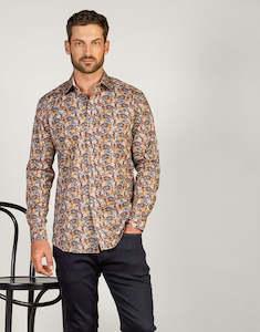 Menswear: Barbican Brick Floral Print Shirt